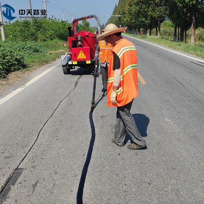Construction de route de cachetage de fente et cachetage bitumeux d'entretien
